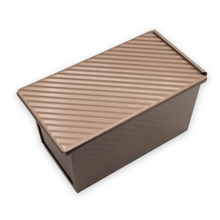 Laden Sie das Bild in den Galerie-Viewer, Toastbrot Kastenform beschichtet mit Deckel, 450 g