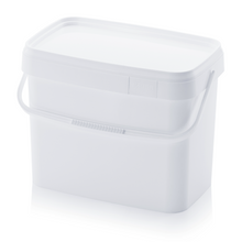 Laden Sie das Bild in den Galerie-Viewer, Aufbewahrungseimer für Mehl, Eckig, 16,6 Liter (~ 11 Kg Mehl)