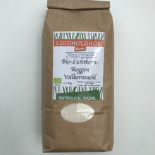 Laden Sie das Bild in den Galerie-Viewer, Bio Lichtkornroggen Vollkornmehl (ZENTROFAN®-gemahlen) - 25.stunden.BROT