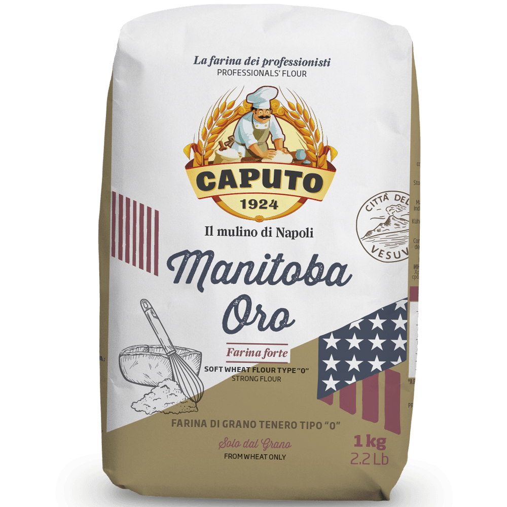 Mehl Tipo 0 Caputo Manitoba Oro (Weizenmehl) 25.stunden.BROT