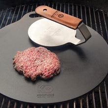 Laden Sie das Bild in den Galerie-Viewer, Pizzastahl, Backplatte aus Eisen, ø 35 cm - 25.stunden.BROT