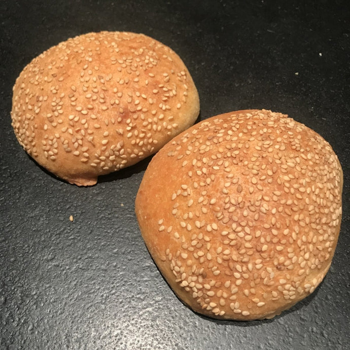 Hamburger Buns (Sauerteig Rezept)