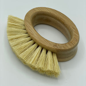 Reinigungsbürste für Gärkorb (Bambus Ring)