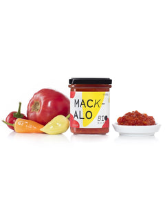 Bio Mackalo, scharf - Tomatenaufstrich - 25.stunden.BROT