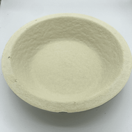 Gärkorb (Brotform, Simperl) Rund aus Holzschliff, 1-1,5 Kg, ø=25 cm - 25.stunden.BROT